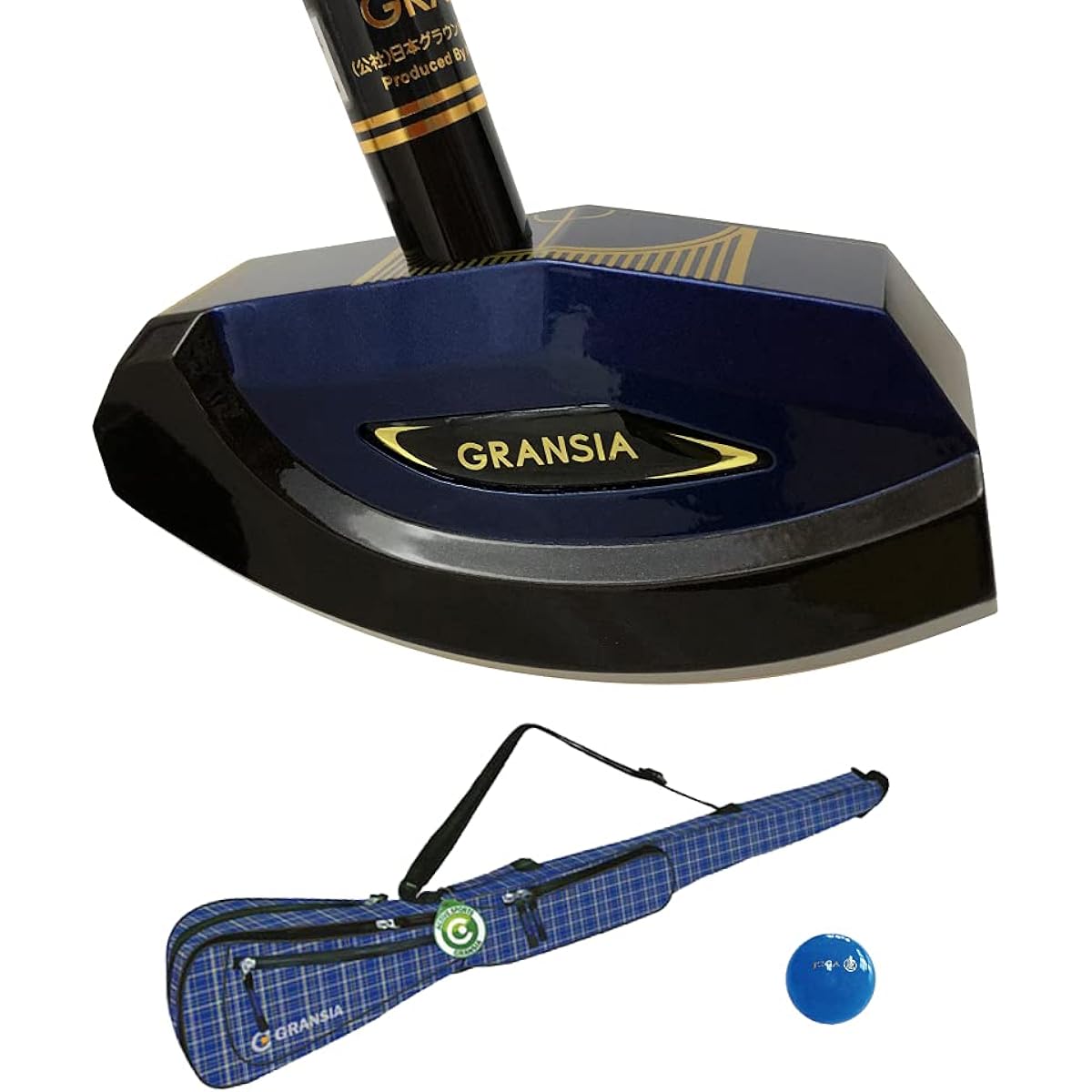 Arca Kanade Club GRANSIA GC168 Ground Golf Set 3 Piece Set Right 84cm Standard Size Carbon Face Air Plus Ball