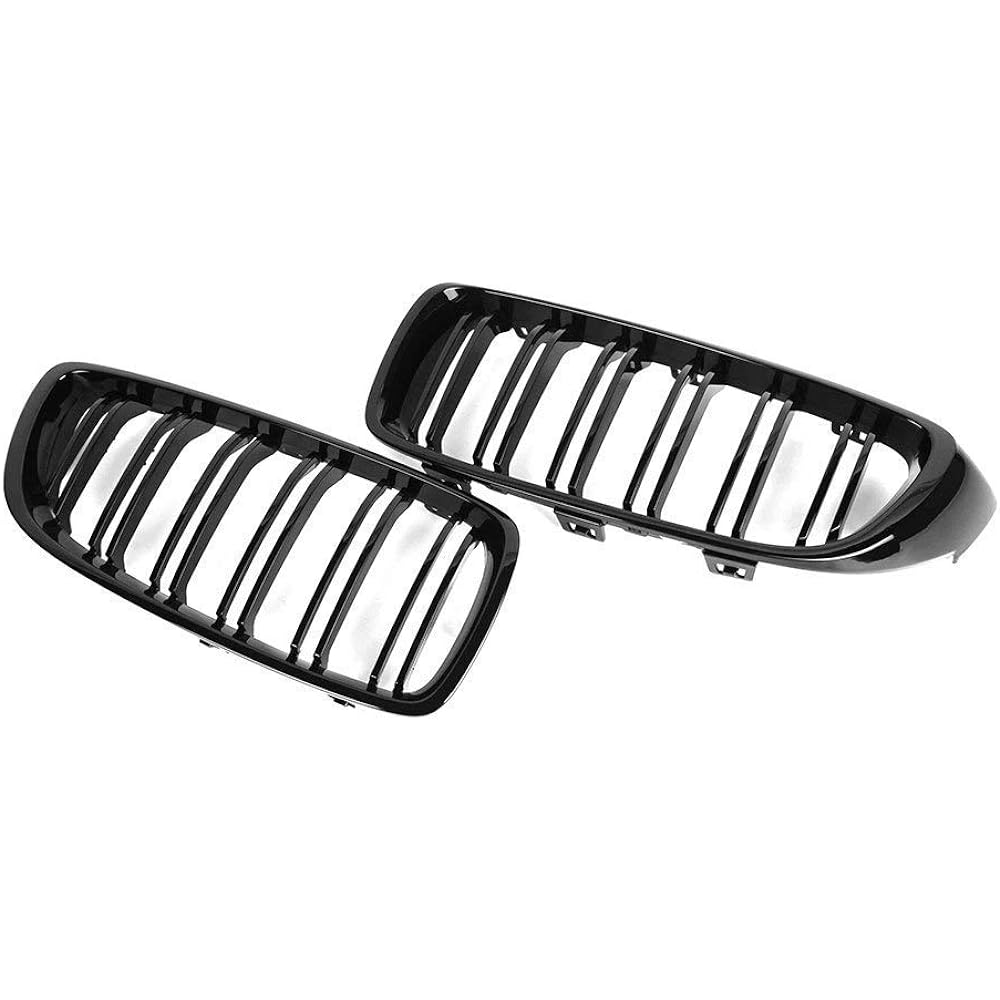 Zealhot Front Grille Kidney Grill Slom Garnish Rack for BMW 4 Series F32 F33 F36 F80 F82 F83 BMW Left and Right Set (2013-2020)