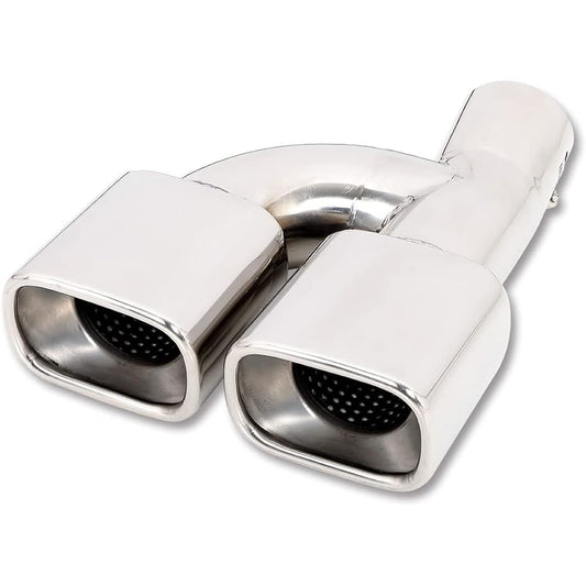YOURS: Corolla Cross Exclusive Muffler Cutter 2 Pieces Type 1PCS [Color: Silver Hairline] COROLLA CROSS Toyota TOYOTA y310-006 [2] S