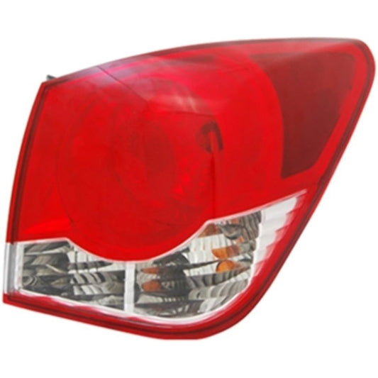 Tail Light Assemblies 2011-2015 Chevrolet Cruise Outer Supporting the passenger side