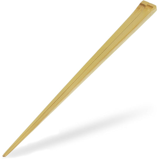 Morikuru Bamboo Chopsticks White Square Tenbushi Made in Japan Bamboo 23cm Tapered Chopsticks Natural Bamboo Chopsticks SG Wonder zone TK03-05