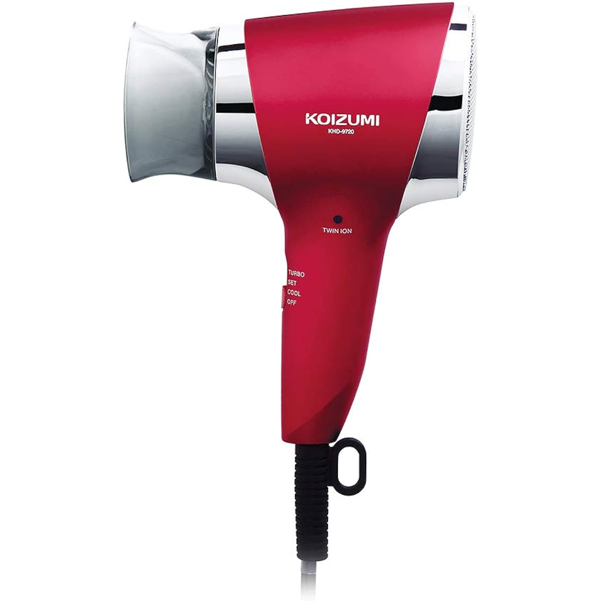 Koizumi Hair Dryer Negative Ion Tough Dryer Red KHD-9720/R