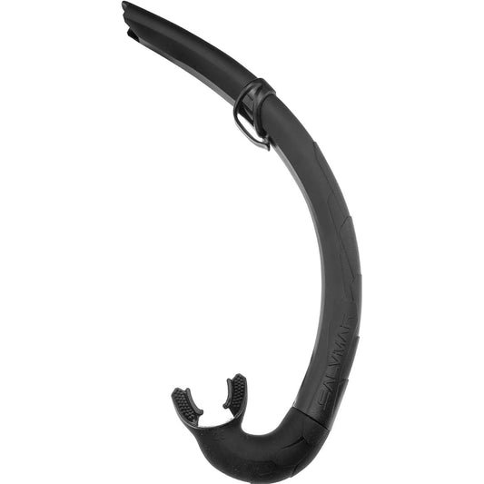 Salvimar Snorkel BITE AIR [Made of hypoallergenic silicone/height adjustable] Spearfishing