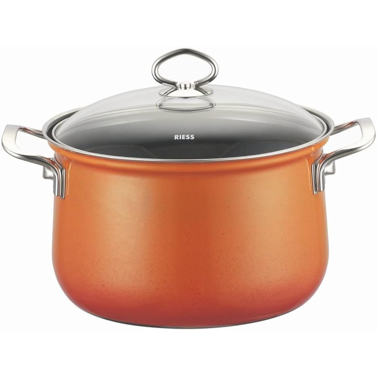 RIESS One Hand Pot Coral 1kg Pot m.Glasd 16cm 1.5L 0651-034