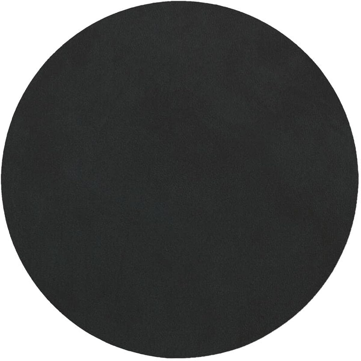 LINDDNA Coaster Glass Mat Circle Nupo Black 8P 981793-CN