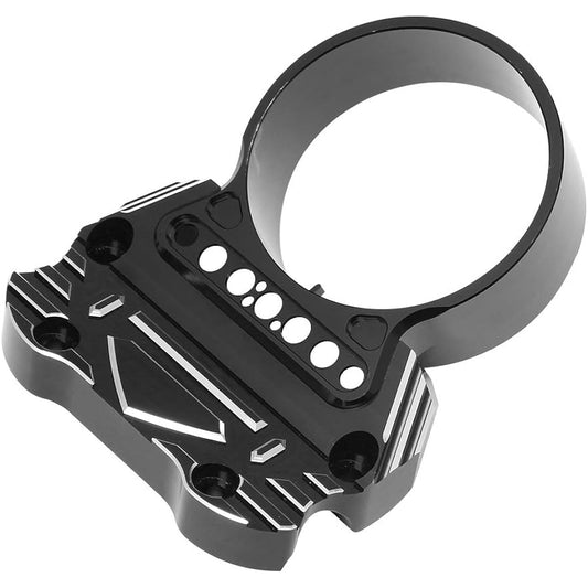 AQIMY Motorcycle Black Instrument Bracket Speedometer Replacement Cover for Harley Sportster XL883 Custom Low 1200 style-3 Black MP-233C