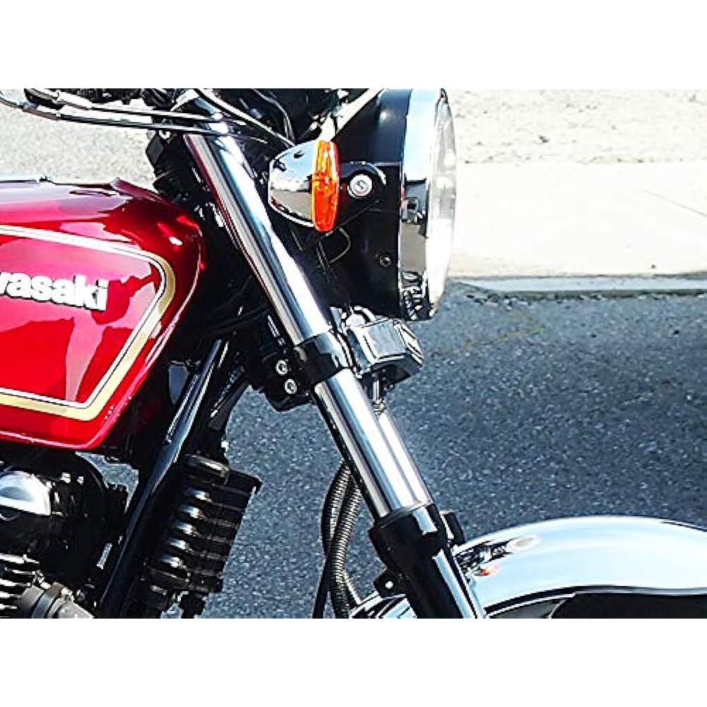 Doremi Collection Fork Cover Emblem Kawasaki Letters Zephyr 750 Zephyr 400 Zephyr 400χ Plated Mounting Stay Included 20062