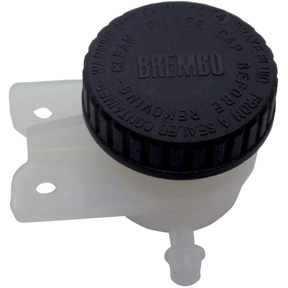 brembo oil tank S15B type small tank: smoke gray cap: black, extraction: 45 degrees 10.4446.53