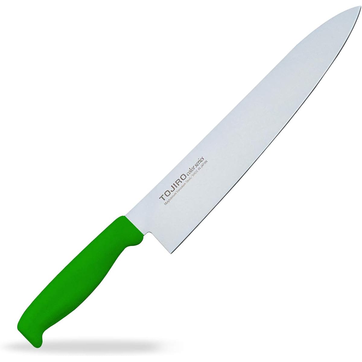 Tojiro Gyuto 270mm Green Made in Japan Molybdenum Vanadium Steel Double Edge Chef Knife that can be used not only for cutting meat but also for cooking fish and vegetables Antibacterial handle HACCP compatible TOJIR Color F-238G