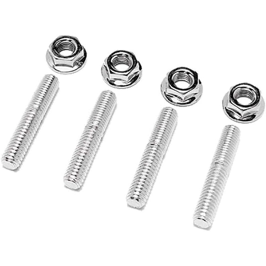 Chrome Exhaust Stud Kit Harley David Son Evolution & Twin Cam Engine