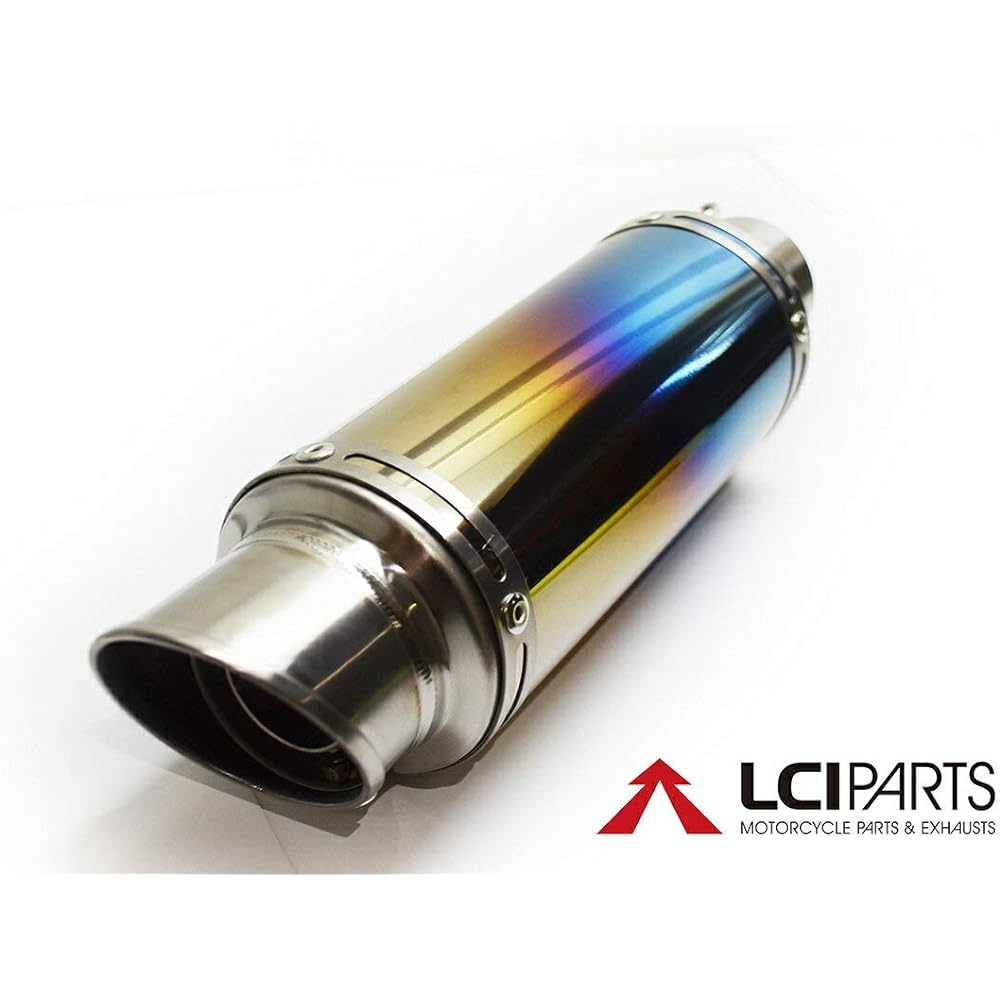 CBR250RR 2017-2023 LCIPARTS Short Titanium Slip-On Muffler