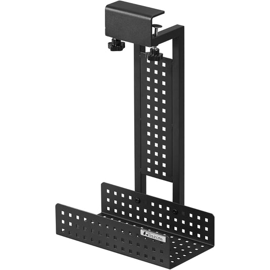 Bauhutte Game Console Storage Rack Under Desk Type BHS-330G-BK Black One Size