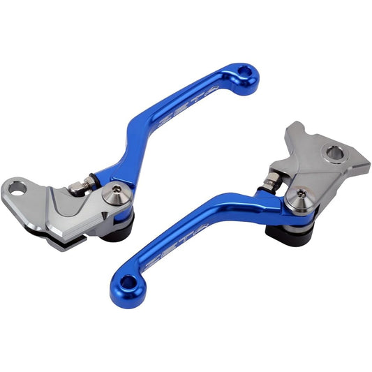ZETA RACING Pivot Lever Set CP 3 Finger WR250R/X, SEROW, TRICKER, XT250X, DT230LANZA, TT250R…etc Blue ZE44-8012 Dirt Freak DIRTFREAK
