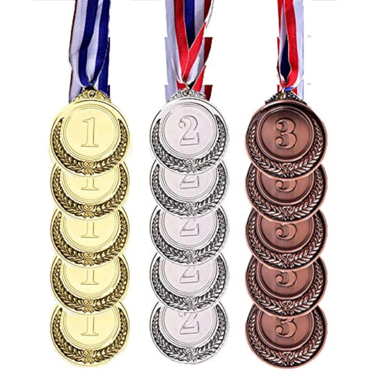 Metal Award Medal Gold Winner Medal Award Winner Prize Sports Day Festival Company School Sports Tournament Event Reward (Approx. 5cm Diameter)