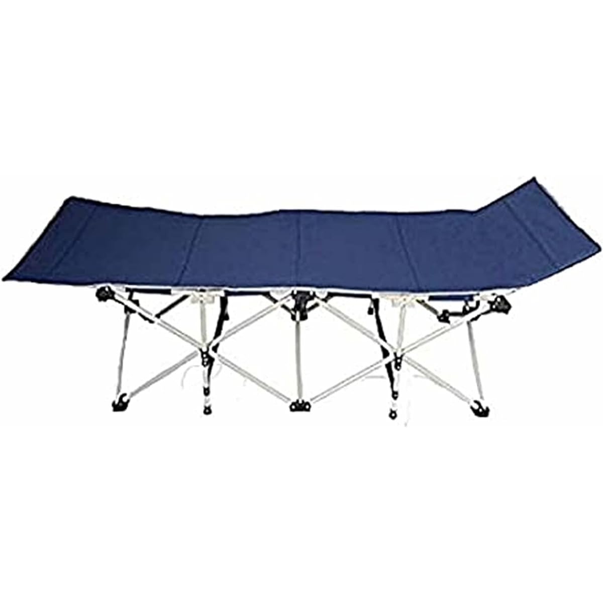 kaitou Bed, Outdoor Bed, Foldable Bed, Simple Bed, Camping, Sports Day, Storage, Portable, Navy [Parallel Import]