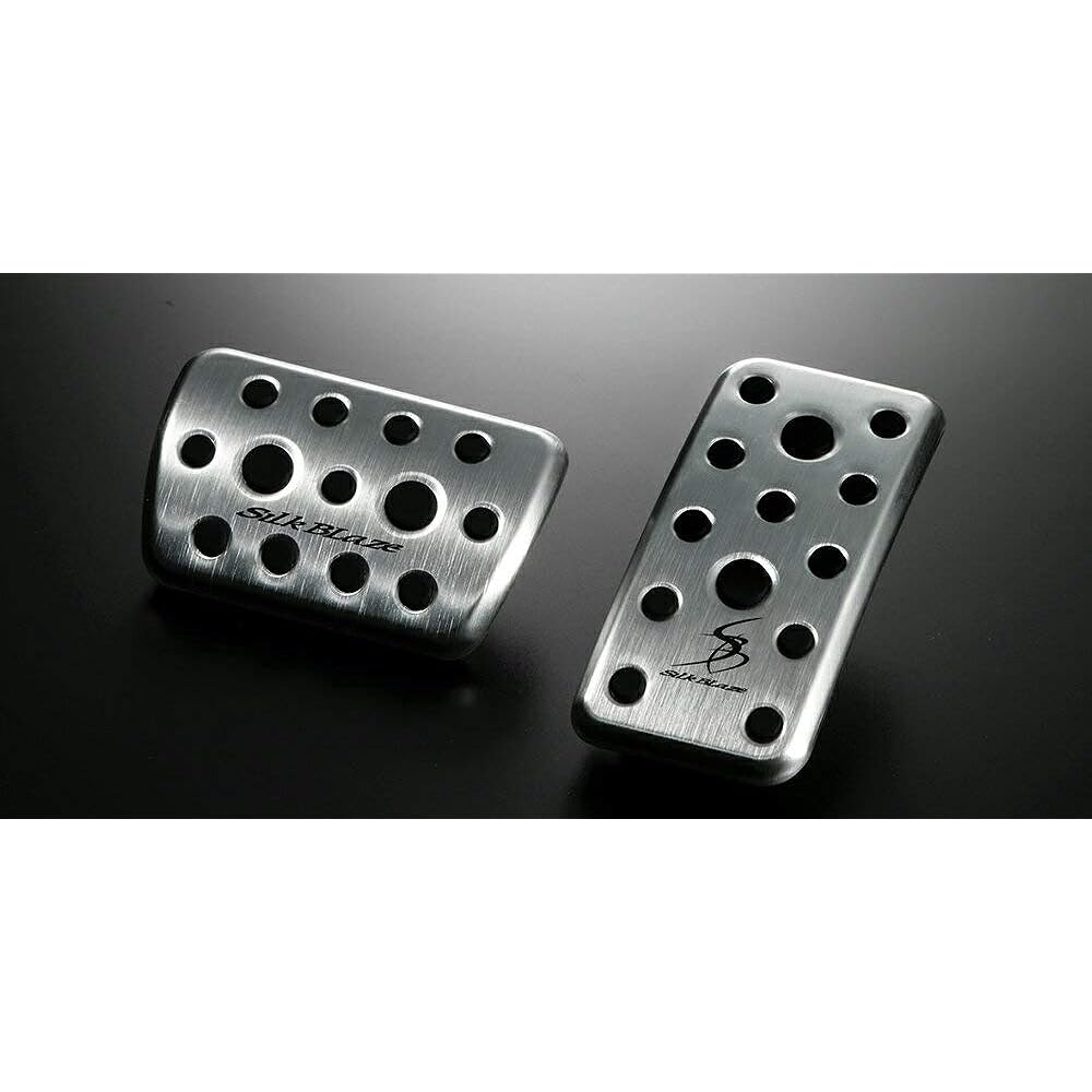 Silk Blaze Aluminum Sports Pedal Toyota 20 Series 30 Series Alphard/Vellfire Accelerator Pedal & Brake Pedal 2 Piece Set