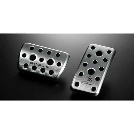 Silk Blaze Aluminum Sports Pedal Toyota 20 Series 30 Series Alphard/Vellfire Accelerator Pedal & Brake Pedal 2 Piece Set