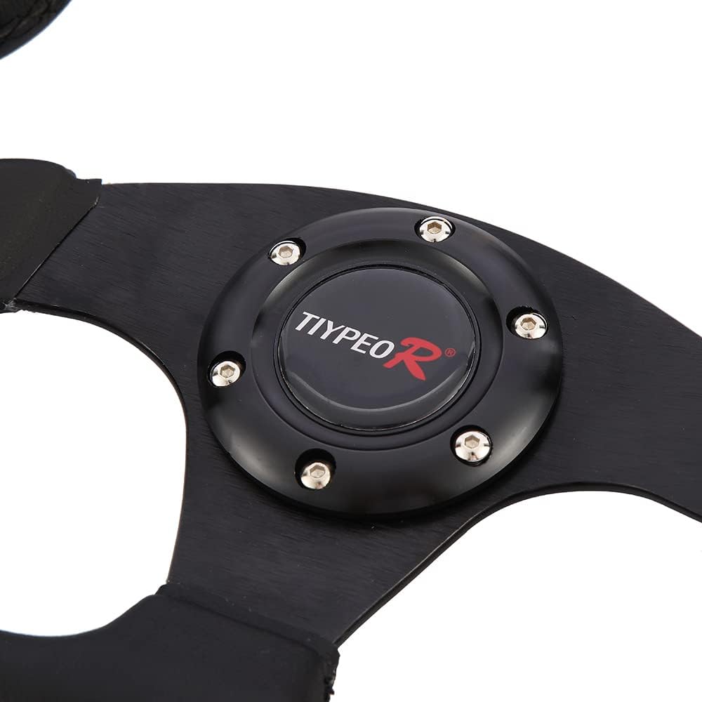 D-shaped drift car race steering wheel, low grip steering that also serves as normal position,