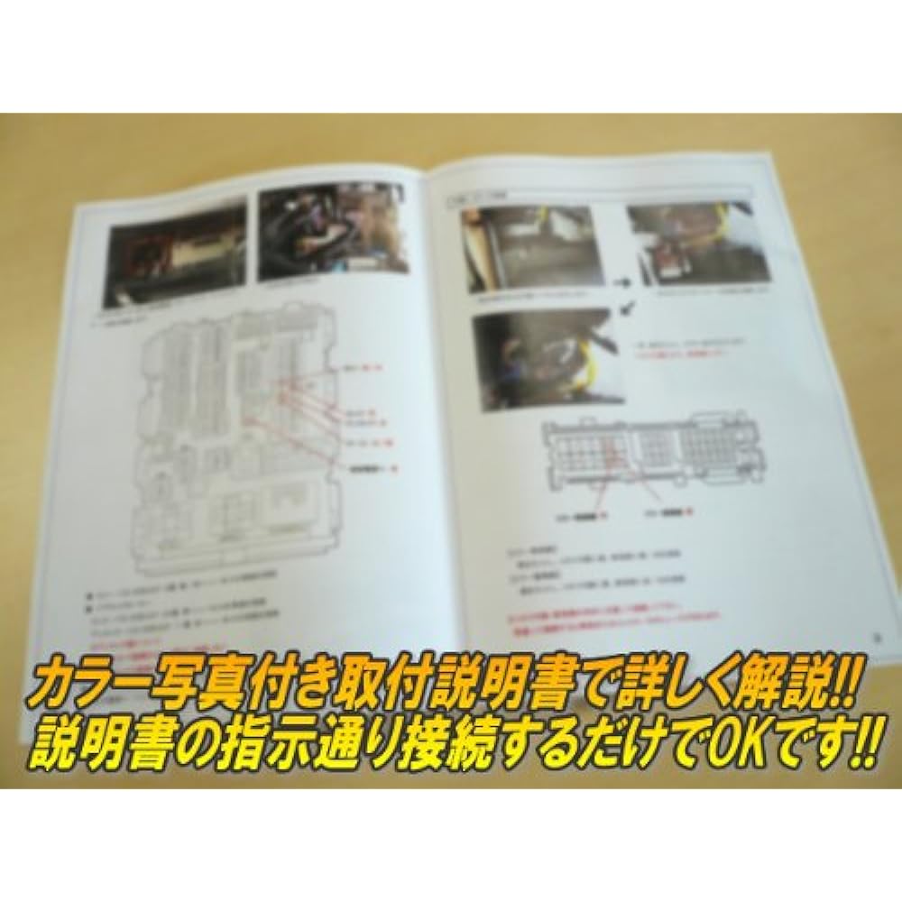Keyless interlocking mirror storage kit for E52 series Elgrand