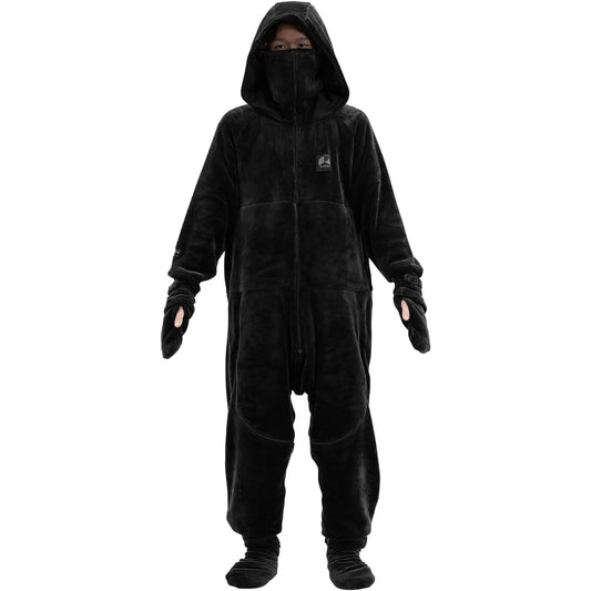 Bauhutte Blanket to Wear, Blanket to Wear for Gaming, Bad Arrival, 4G Next Black, XL Size HFD-4G-24-XL-BK 2024 Model, Winter Room Wear, Room Wear, Men's, Women's