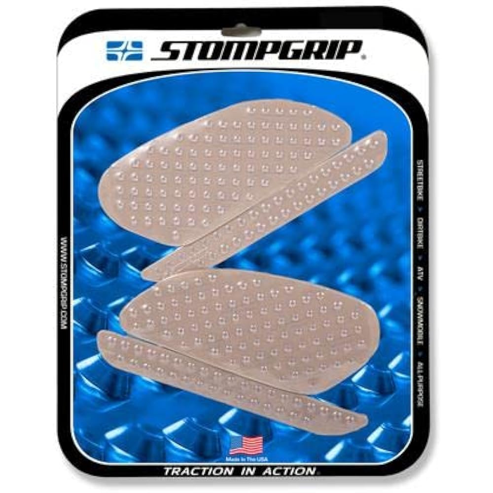 Stomp Grip STOMPGRIP Traction Pad Tank Kit Clear ICON NINJA H2/H2R 15-20 55-14-0108C