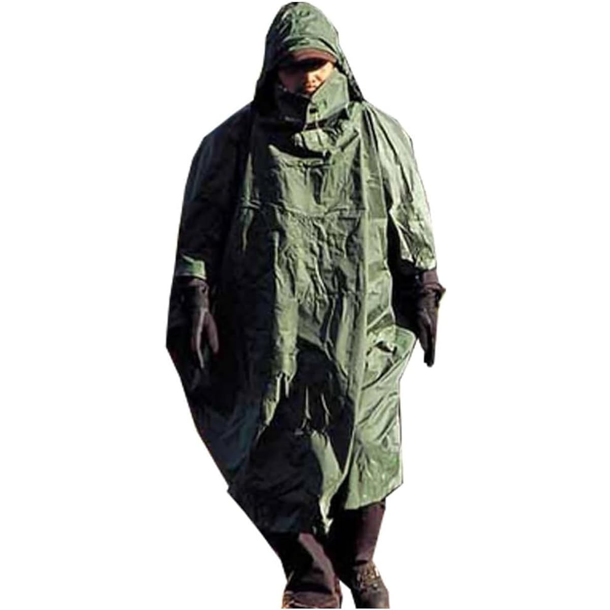 PUROMONTE Unactor (Blackout Poncho) OGD3030 Poncho Tarp Sleepwear Cover 100% Nylon Length 120 x Width 150cm Light Blocking Fabric