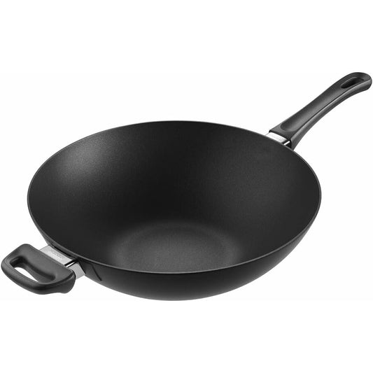 Scanpan Classic Series 32cm Wok Deep Frying Pan SCANPAN Denmark STRATANIUM+