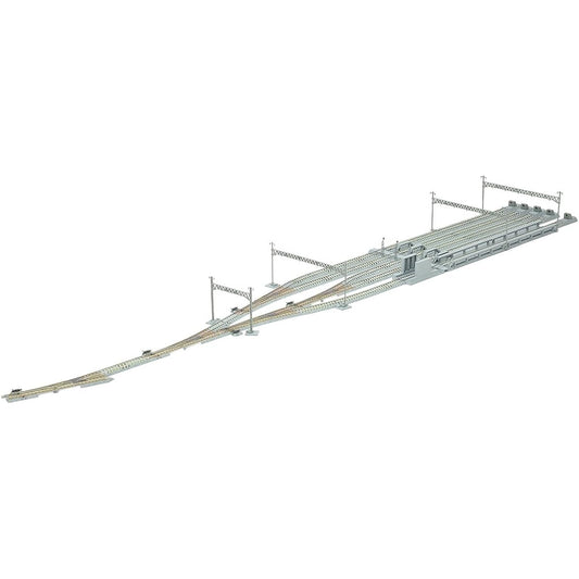 TOMIX N Gauge Depot Rail Set 91016 Railway Model Supplies Silver