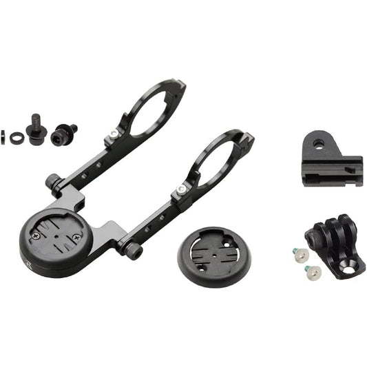 [Rec Mount] "Third Generation" Type 19 Combo Mount for Garmin/COOSPO (Type 2 GP-K400A+GP-CATHL1 Included) [N19-GMGM+GP] For Handle Clamp Diameter 31.8mm (Standard Size) Edge Series/ BC200/BC107/BC26/ compatible