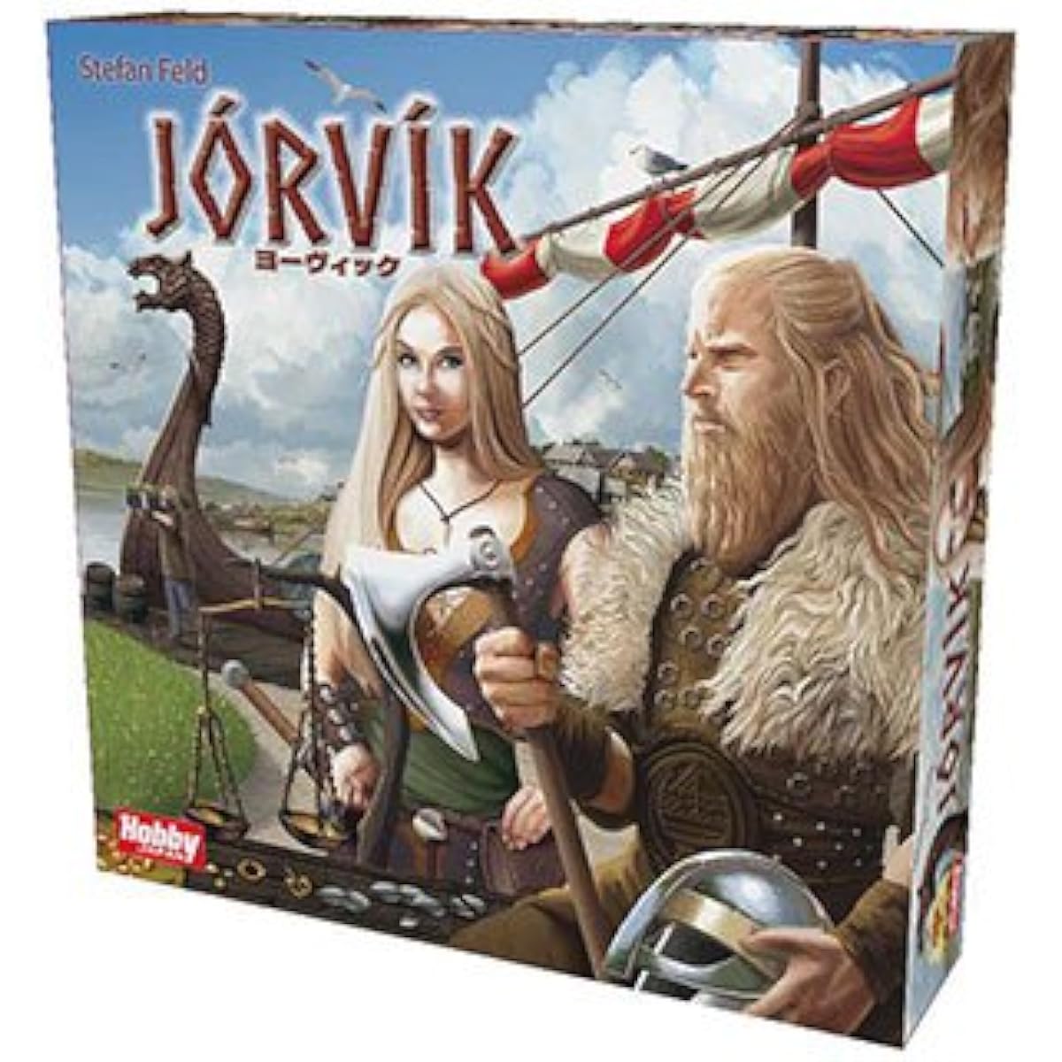 Hobby Japan Jorvik Japanese version (for 2-5 players, 60-90 minutes, for ages 10 and up) Board game