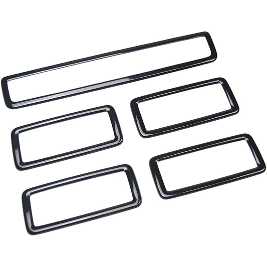 SecondStage Toyota Noah/Voxy 90 Series NOAH VOXY Roof Duct Panel Rear Auto Air Conditioner Piano Black T666BLK