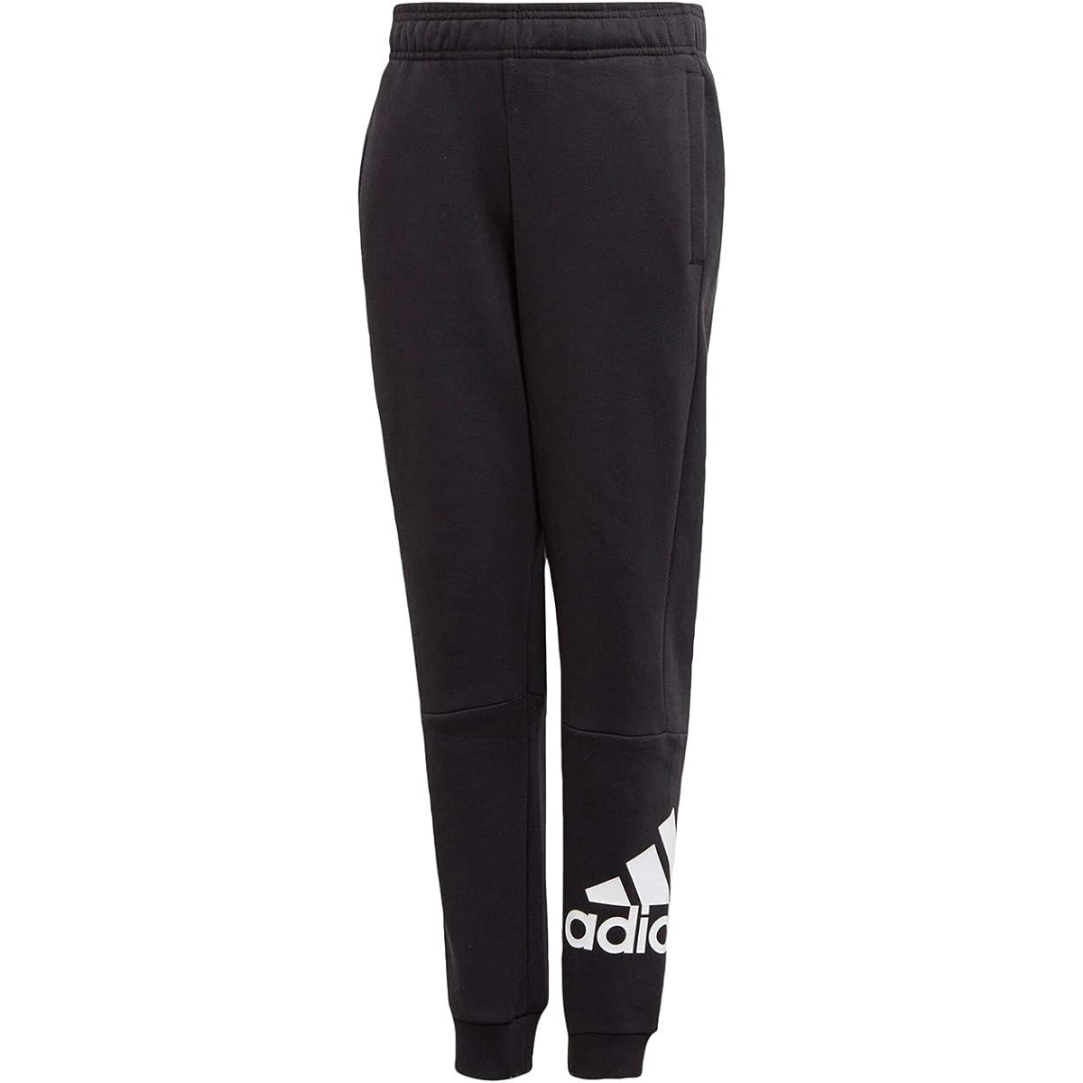 [adidas] Boys' MH BOS Fleece Sweatpants FYL01 ED6461 Black/White 150