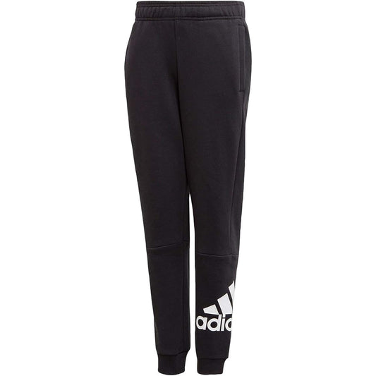 [adidas] Boys' MH BOS Fleece Sweatpants FYL01 ED6461 Black/White 150