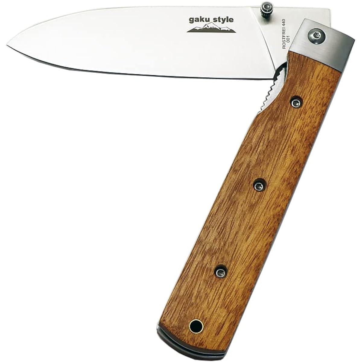 [Barbecue Chef] Folding knife Santoku type camping knife