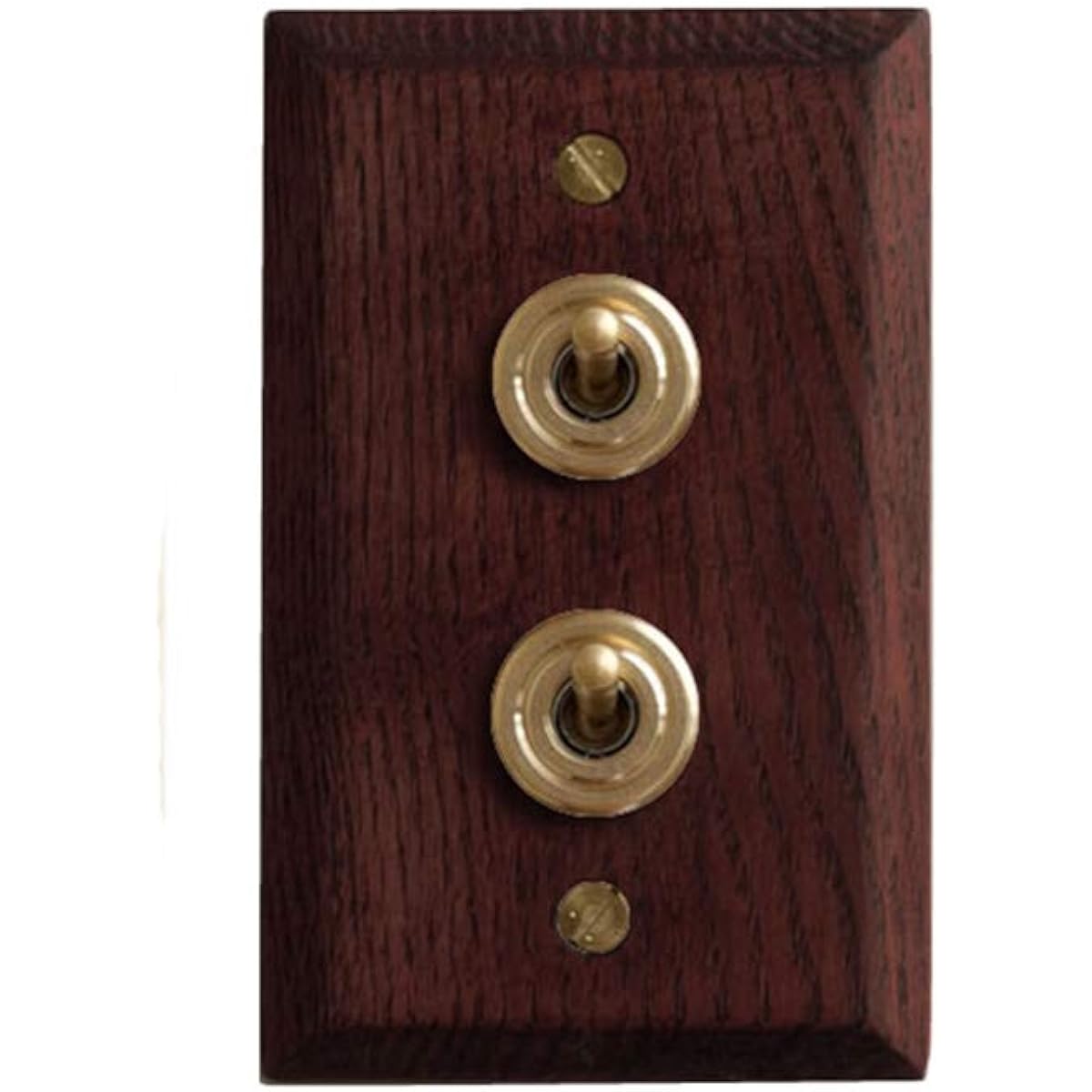 Axis/Homestead+Switch+Wooden Plate 2 Switch Ash+Toggle Switch+HS2363