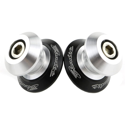 Stand Screw Slider Suitable for Suzuki Bandit GSF1200 GSF1250 GSF750 GSF650 GSF600 GSF400 GSF250 Swing Arm Slider Spool Stand Spool CNC Alloy (Color: Silver)
