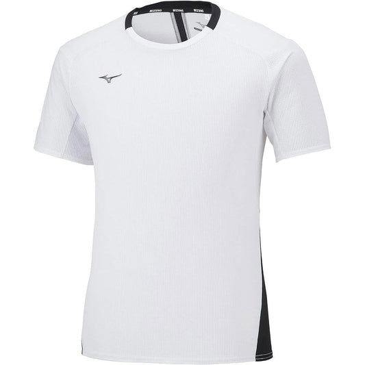 [Mizuno] Training Wear Dry Aeroflow Short Sleeve T-Shirt Highly Ventilated 32MA2021 Men's