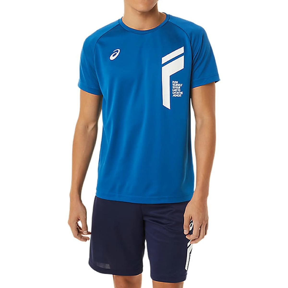 [ASICS] Training Wear LIMO Dry Short Sleeve Shirt 2031C893 Men's