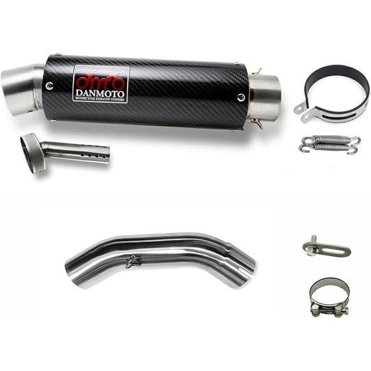Husqvarna Husqvarna Svartpilen 250 401 SVARTPILEN 250 401 2020-2023 DANMOTO Carbon Slip-on Muffler