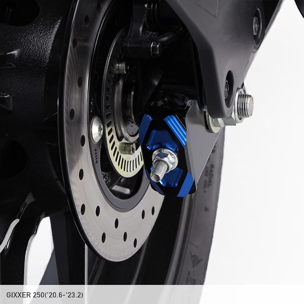 ENDURANCE EK405ED2A2 Motorcycle Swing Arm End Plate Set, Red