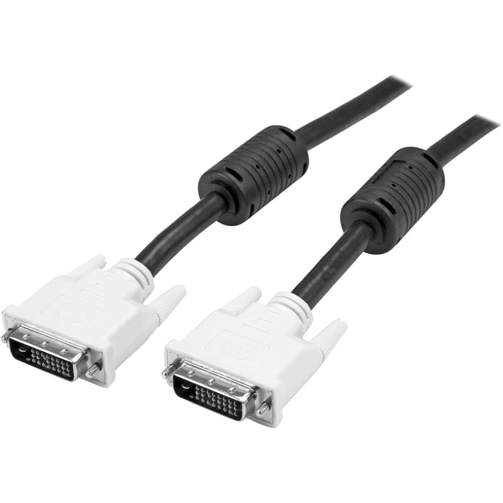 StarTech.com DVI-D Dual Link Cable 3m Male/Male Black DVIDDMM3M