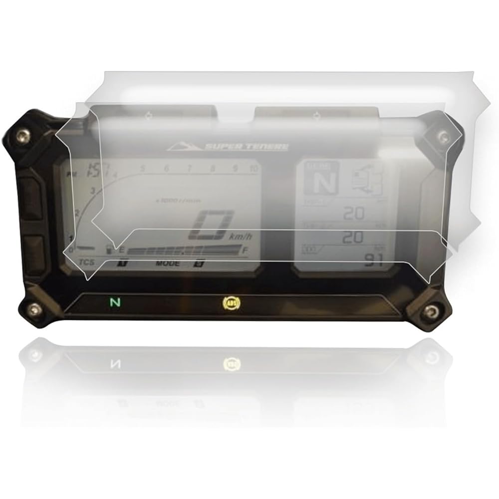 DEMUR Cluster Scratch Cluster Screen Protective Film Protector for Yamaha MT-09 FJ/MT 09 MT09 Tracer FJ-09 Super Tenere Dashboard Screen Protector (Size : 5 PCS)