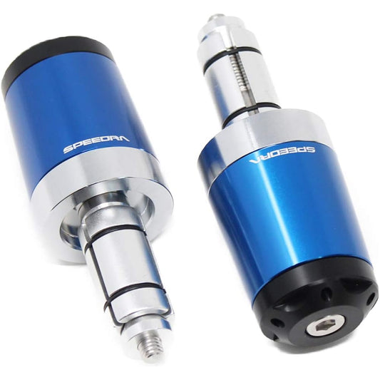 SSK Heavy Weight Handlebar End Slider Long Type Blue SUZUKI (GSX-S1000)(GSX-S1000F) ABEOL02BE