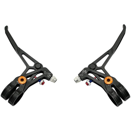 KCNC V6 Fully CNC Machined MTB Brake Lever, 66g, Black, SK2124