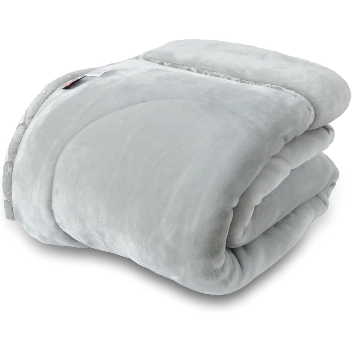 AQUA Blanket, Silver Gray, Single (140 x 200cm), Extra Thick [TEIJIN, Comfortable and Clean] Volume, Extremely Warm, Snow Country Blanket, Special Blanket for Cold People, Fluffy, Teijin, Vertical Molded Cotton, Heat Storage, Heat Retention (Former Compa