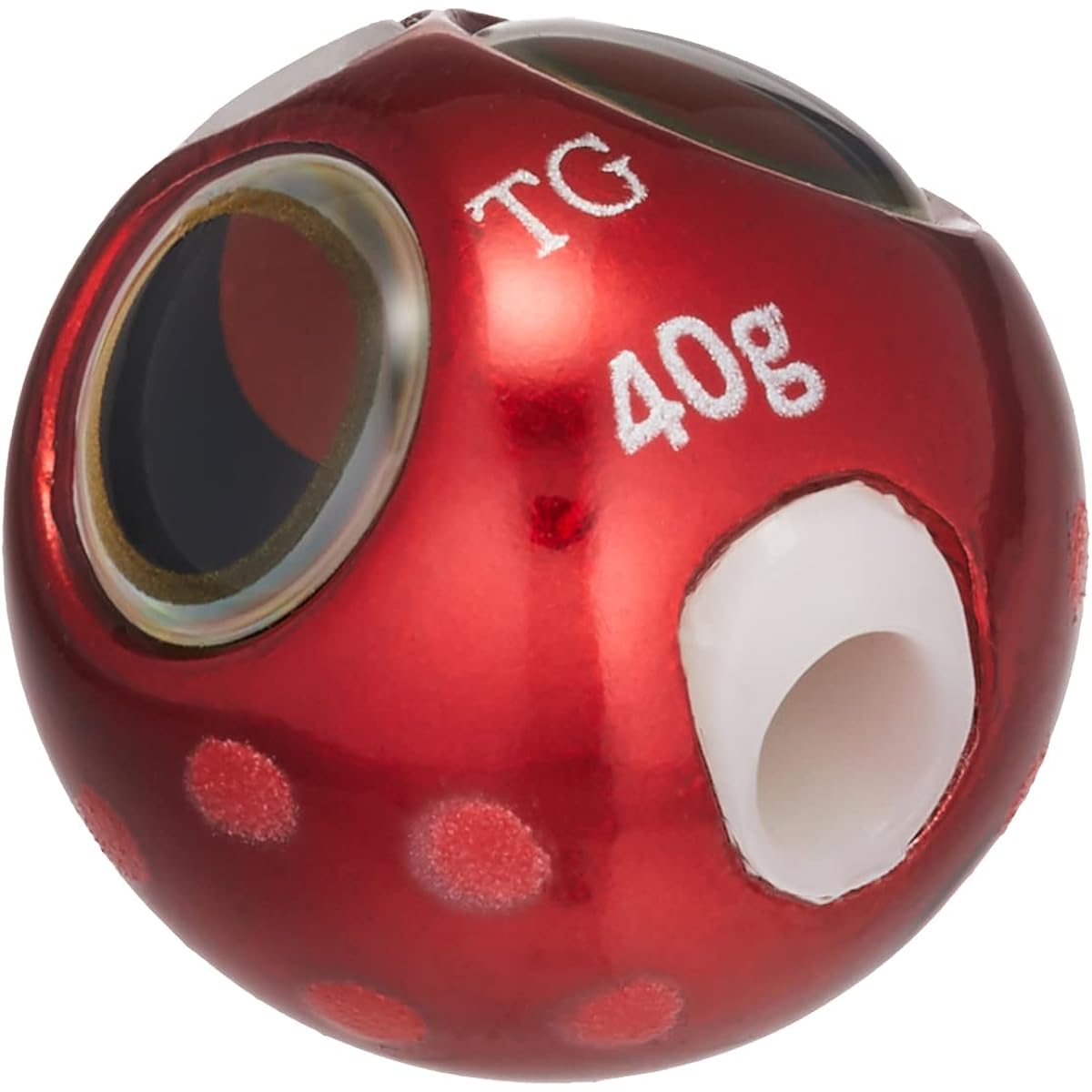 Gamakatsu Sakuragen Tai Rubber Q TG Sinker 40g #21 Double Red