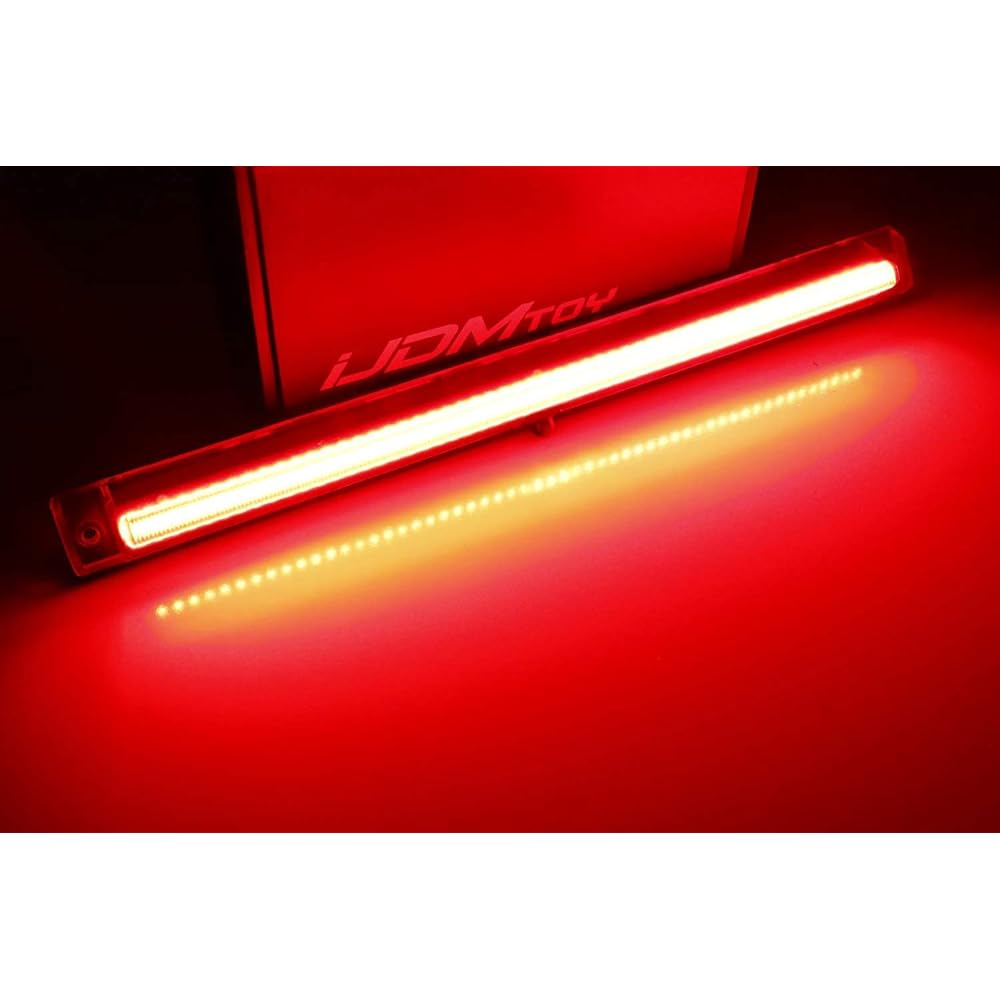 IJDMTOY Smoke Lens 54-SMD Full LED Tail Gate ID Light Bar F1 Strobeflash With 2006 or later DODGE RAM 1500 2500 3500