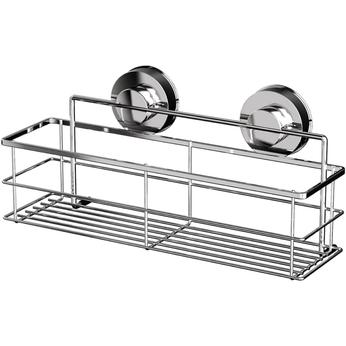 RIDDER Suction Shower Tray 305x146x115mm Bathroom Storage Suction Cup Storage Rack Planning Germany RI12010200