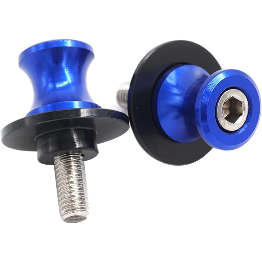 Motorcycle Swing Arm Bobbin Spool 8MM Swing Arm Spool Slider Stand Screw For Suzuki SV650 SV650A SV650S SV650F SV650X All Year (Color : H)