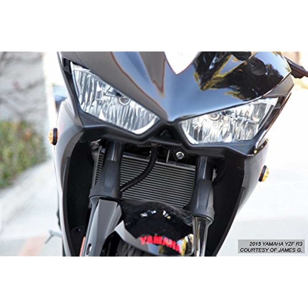 Flat Mount LED Dual Circuit Running + Winker Light 2015-2019 For YAMAHA YZF R3